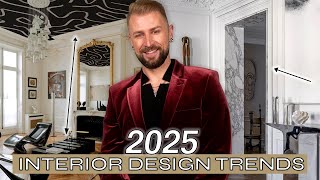 Top Interior Design Trends for 2025 Some of these are shocking [upl. by Akihsan285]