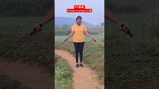 Skipping rope for weightloss [upl. by Temp]