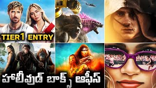 Hollywood Boxoffice  The Fall Guy Openings  Godzilla X Kong  Dune 2  Furiosa  Apes In Telugu [upl. by Ahsienyt]