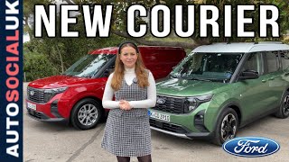 NEW Ford Tourneo Courier amp Transit Courier  2024 changes amp test drive UK [upl. by Nillek]