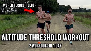 THRESHOLD TRAINING AT ALTITUDE World Age Group Record Holder [upl. by Mallis]