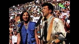 Gianna Nannini Edoardo Bennato  Unestate italiana Live cerimonia di apertura Italia 90 1990 [upl. by Derr451]