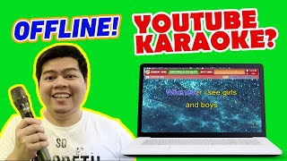 HOME KARAOKE SETUP USING KANTIOKE SOFTWARE  YOUTUBE VIDEOS OFFLINE [upl. by Nywg]