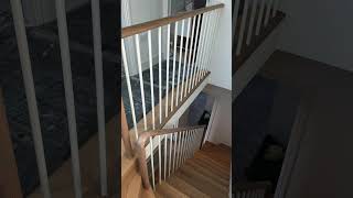 Closed tread staircase design  Ovoms staircasedesign [upl. by Christiano]