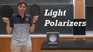 M7 03 Two Polarizers and Light Source [upl. by Ahsekahs]