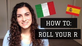 How to Roll Your Rs  You Already Know How For Italian Spanish etc [upl. by Irbua]