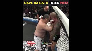 When Batista Tried MMA [upl. by Nomzed985]