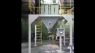 Powder Filling Packing Line Bulk Bag Filling Machine Cornstarch Bagging Machine [upl. by Murton47]