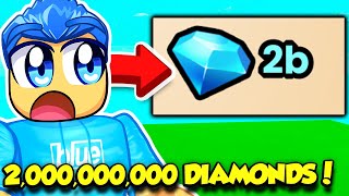 I Got THE NEW MAX DIAMONDS In Pet Simulator 99 [upl. by Eyanaj]