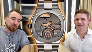 A Luxury Sports Watch Like No Other Finally Held One DubaiWatchWeekChannel [upl. by Drucy]