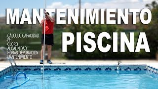 Mantenimiento de piscinas  Cómo limpiar una piscina  Parte 1 [upl. by Arbba]