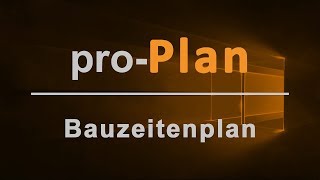 proPlan  Mein erster Plan [upl. by Abernon]