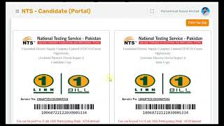 how to Apply Nts  How to download nts fee challan [upl. by Dauf]