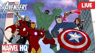 🔴 LIVE Marvels Avengers Assemble  Full Episodes [upl. by Aritak500]