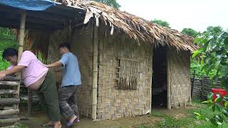 The Process Of a Pregnant Woman Giving Birth In a Hut What is It Like to Give Birth In the Forest [upl. by Lashonde]