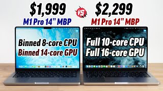 Base vs Full 14quot M1 Pro MacBook Pro  Worth 300 MORE 🤔 [upl. by Ennaeel]