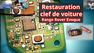 Restauration clef de voiture  Land Rover Range Rover Evoque [upl. by Naejeillib15]