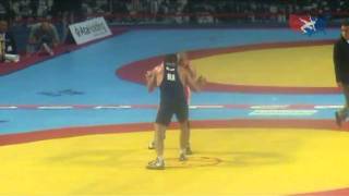 2011 Greco Worlds 84kg Final  Alim Selimov BLR vs Damian Janikowski POL [upl. by Gnel]