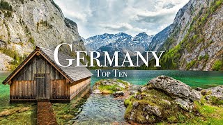 Top 10 Places To Visit In Germany  4K Travel Guide [upl. by Gian]