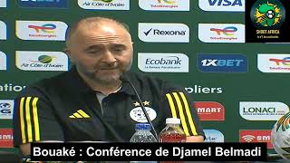 CONFÉRENCE DE PRESSE DJAMEL BELMADI A BOUAKÉ [upl. by Peggi]