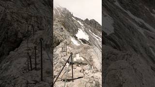 ⛰️Zugspitze  Klettersteig  Sonnalpin mountains klettersteig zugspitze hiking [upl. by Hsoj787]