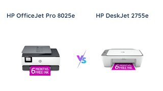 HP OfficeJet Pro 8025e vs HP DeskJet 2755e Which Printer to Choose [upl. by Clancy871]