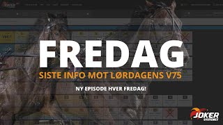 FREDAG  V75 Momarken travbane lørdag 26juli [upl. by Ennovahc147]