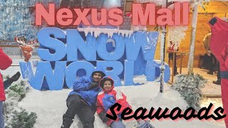 Snow WorldNexus Mall Seawoods Grand Central Mall Marathi Detailed Information [upl. by Seel102]