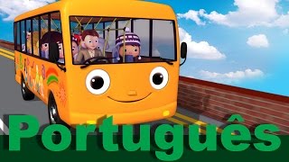 As Rodas do Ônibus  Versão 5  Canções infantis  LittleBabyBum [upl. by Hna84]