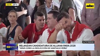 “Será como reelegir a Peña” cartismo ratifica candidatura de Alliana [upl. by Eisenhart]