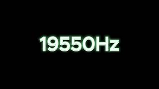 19550Hz  1955KHz Tone Test Speaker amp Headphone Frequency Response Test [upl. by Ym408]