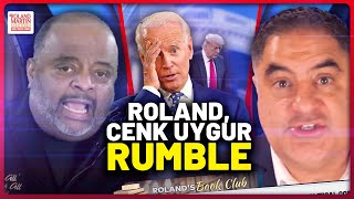 Explosive Debate Roland vs Cenk Uygur on Biden 2024 and the Progressive Blueprint for America [upl. by Eimmac]