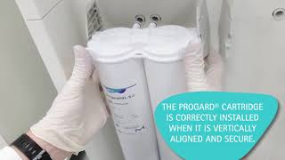 Changing the Progard® cartridge  MilliQ® CLX 7000 [upl. by Docilla424]