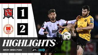 2024 Highlights  MD29  Dundalk FC 12 St Patricks Athletic [upl. by Chipman497]