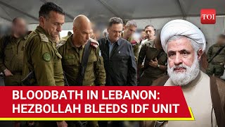 Hezbollah Soaks IDFs Golani Brigade In Blood In Lebanon Israeli Medias Shocking Claims [upl. by Yendirb16]