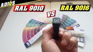 RAL 9010 VS 9016  De TRUC om PICO bello kleurencombinaties te maken kleuren combineren woonkamer [upl. by Hilde]