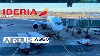 Iberia Santiago de Chile🇨🇱  Madrid🇪🇸 economy class  airbus a350900 [upl. by Sherrill]