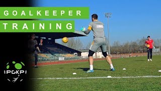 GOALKEEPER TRAINING  SHORT AND SHARP FOOTWORK DRILLS [upl. by Cut]