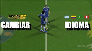 ¿Cómo cambiar narradores y textos del PES 6  PC  Tutorial [upl. by Korry486]