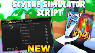 NEW Scythe Simulator Script PASTEBIN 2024 INF EQUIP PETS INF STORAGE INF GEMS AUTOREBIRTH [upl. by Cahan]