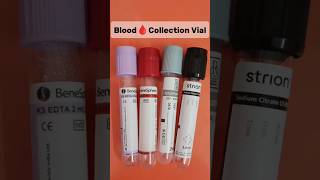 Blood collection vial and tests ll 😱viral medicallabtechnology vial subscribe bloodtest [upl. by Tower885]