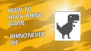 how to hack rhino game youtube tricks rhino dianasour gameplay [upl. by Nort90]