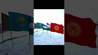 Абдурахмон Фазилов uzbekistan kyrgyzstan kazakhstan tajikistan flag trend shorts [upl. by Leiram]