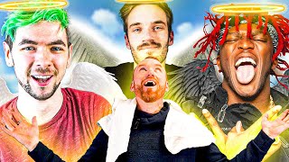 REACTCEPEWSIDE PewDiePie KSI and JackSepticEye  A tribute [upl. by Atikihs]