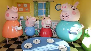 INSIDE PEPPA PIGS HOUSE AT PEPPA PIG WORLD [upl. by Parcel184]