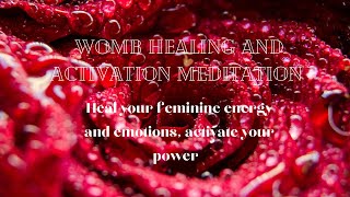 Journey Within Womb Space Connection and Feminine Energy Healing Meditation [upl. by Iaria284]