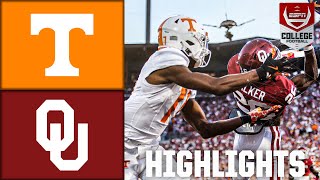 Tennessee Volunteers vs Oklahoma Sooners  Full Game Highlights  ESPN College Football [upl. by Htide]