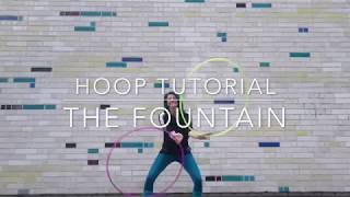 Fountain Hoop Tutorial  Twin Hoop Tutorial with Emma Kenna hoopingmad [upl. by Eggett]