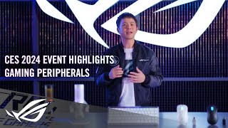 CES 2024 ROG Gaming Peripherals  Highlights [upl. by Ian]