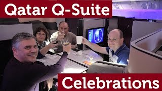 Qatar NEW QSuite Business Class [upl. by Enaid]